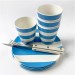 Stripe Cup in Blue - 4 set