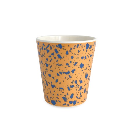 Terrazzo Cup in Orange - 4 set