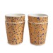 Terrazzo Cup in Orange - 4 set