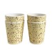 Terrazzo Cup in Yellow - 4 set