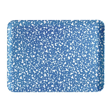 Large Tray Terrazzo Blue