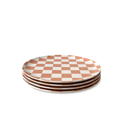 Coco Check Side Plate - 4 set