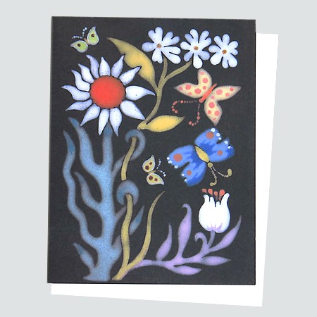 Night Garden Card