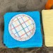 Plaid Side Plate - 4 set