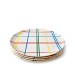 Plaid Side Plate - 4 set