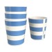 Stripe Cup in Blue - 4 set