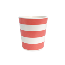Stripe Cup in Red - 4 set