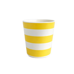 Stripe Cup in Yellow - 4 set