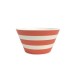 Stripe Bowl in Red - 4 set