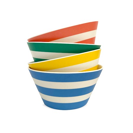 Stripe Bowl Assorted - 4 set