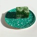 Terrazzo Green Side Plates   <p> Set of 4 </p>