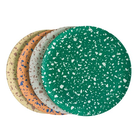 Terrazzo Side Plates - 4 set assorted