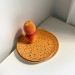 Terrazzo Orange Side Plates   <p> Set of 4 </p>