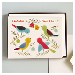 Birds & Bells Card